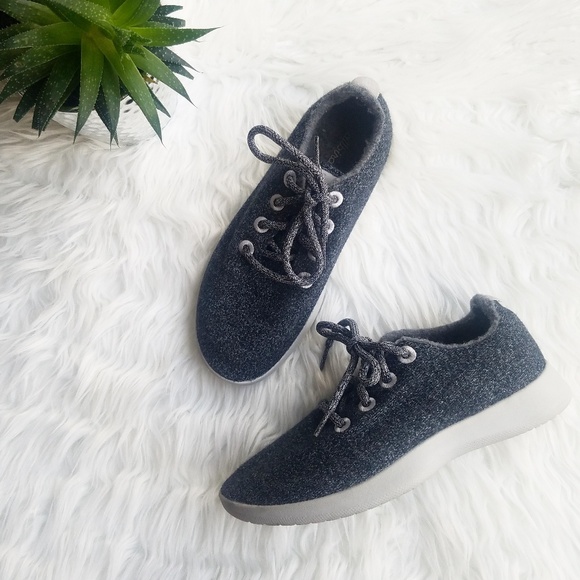 allbirds Shoes - Allbirds grey wool runner sneaker shoes